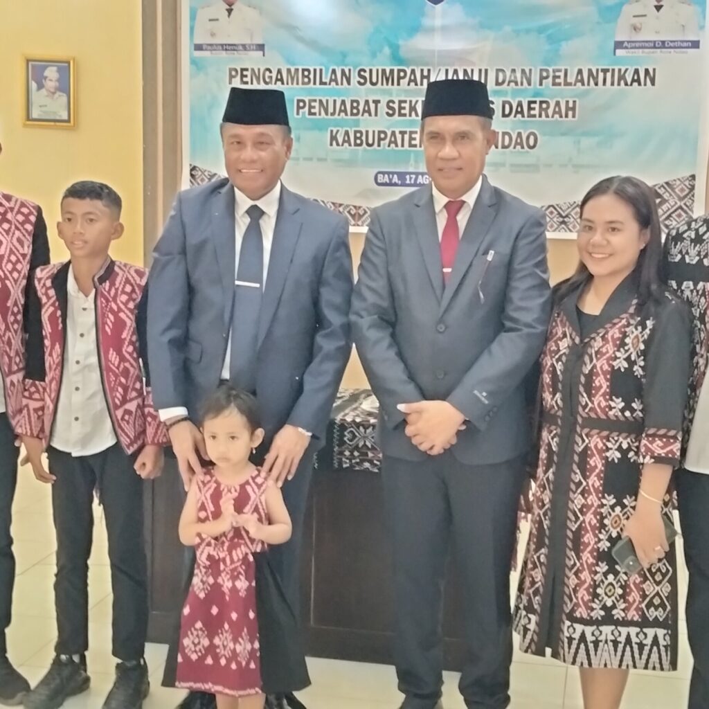 Daniel Welhelmus Nalle Resmi Ditunjuk sebagai Penjabat Sekda Rote Ndao, Berlaku Mulai 17 Agustus 2026
