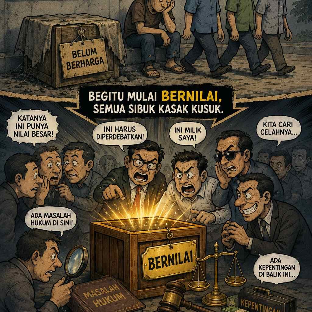 Ketika Sesuatu Mulai Bernilai, Mengapa Semua Tiba-Tiba Peduli?