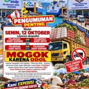 Gelombang Mogok Ekspedisi Menguat! Tiga Koordinator Tandatangani Surat, ASDP Rote Ndao Disorot.