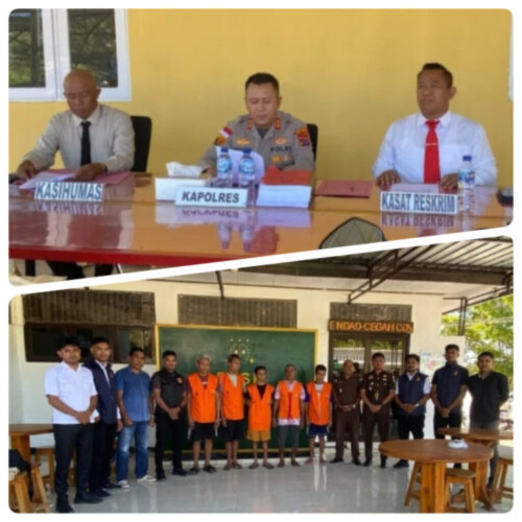 Kasus Pembunuhan Desa Kuli Masuk Tahap II, Lima Tersangka dan Barang Bukti Dilimpahkan ke Jaksa